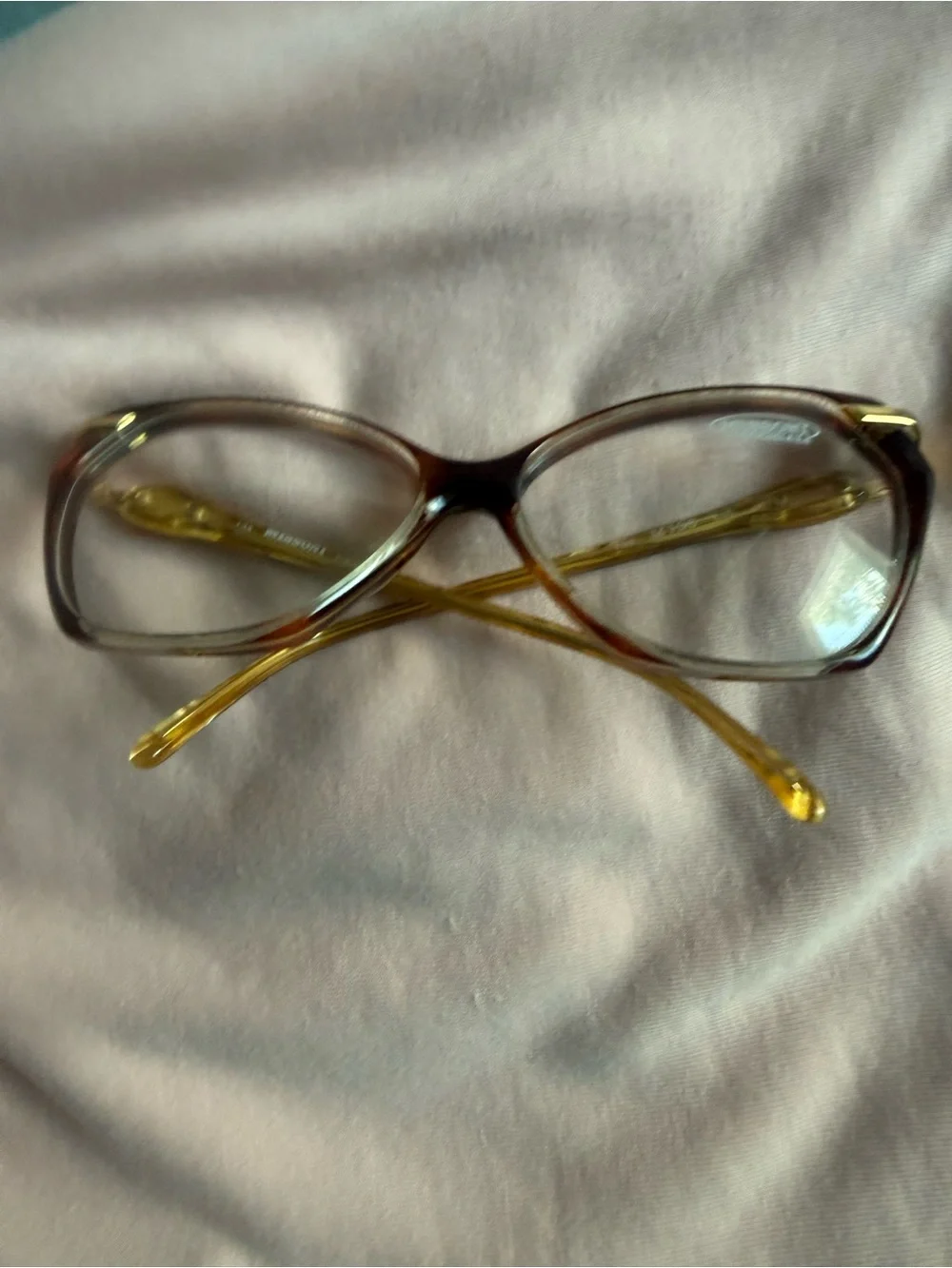 Missoni Brown Tortoiseshell Frames with Gold Temples